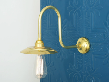 REZNOR - Brass wall lamp by mullan lighting - view 3